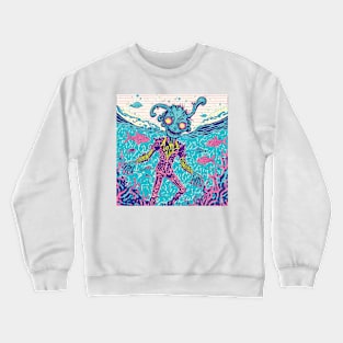 Creature in the Water Crewneck Sweatshirt